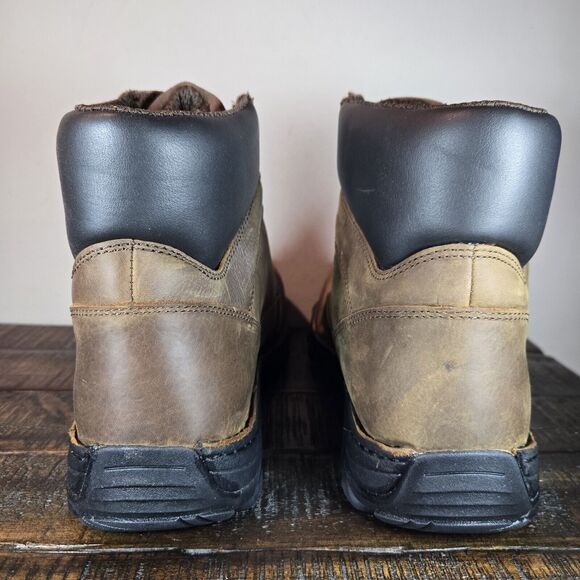 Wolverine Durbin 6" Mens 14 Work Boots Waterproof Steel Toe EH Rated Skid Proof - Picture 4 of 12